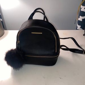 ALDO Black Mini backpack/purse